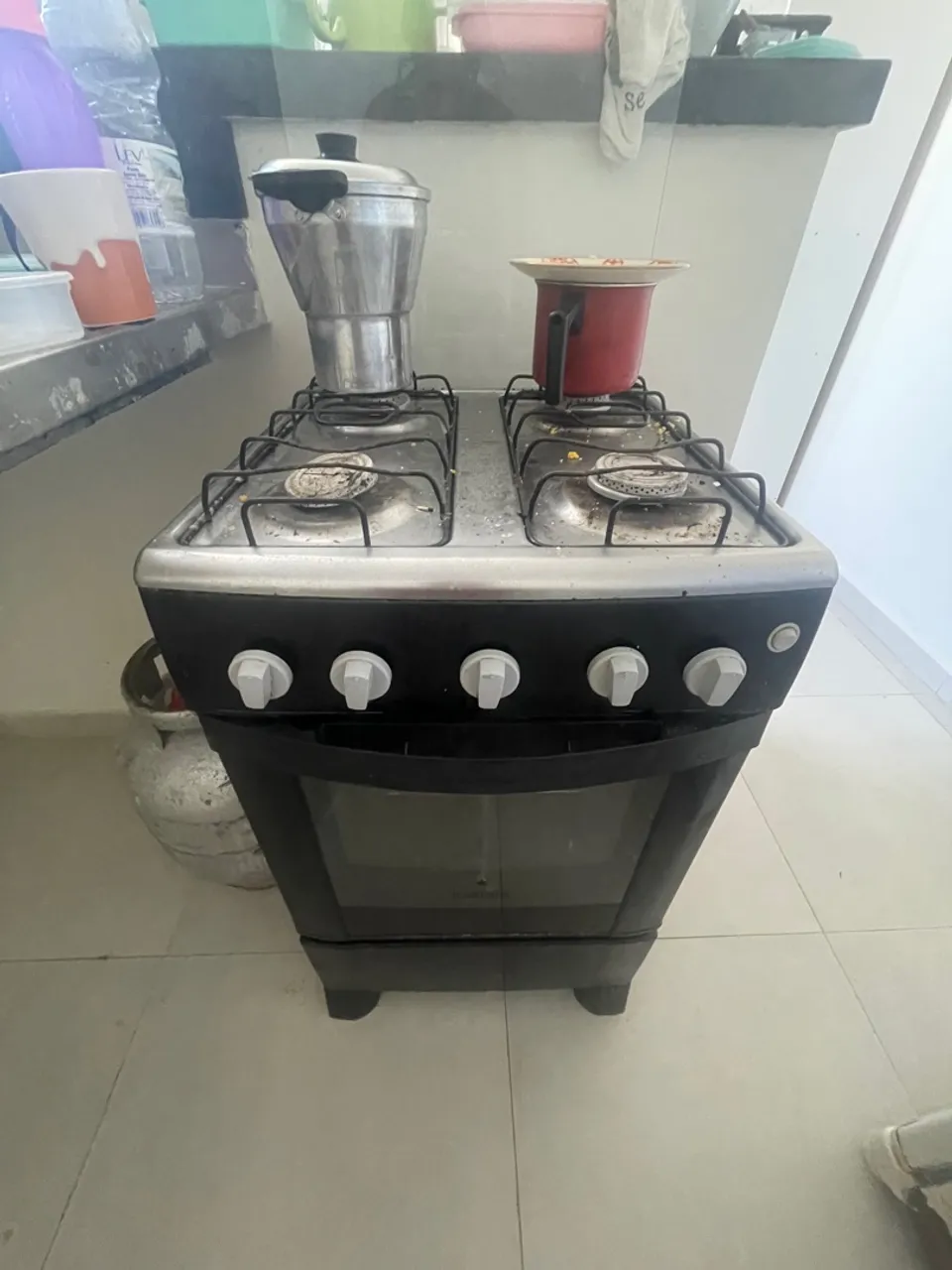 Fogão e gás
