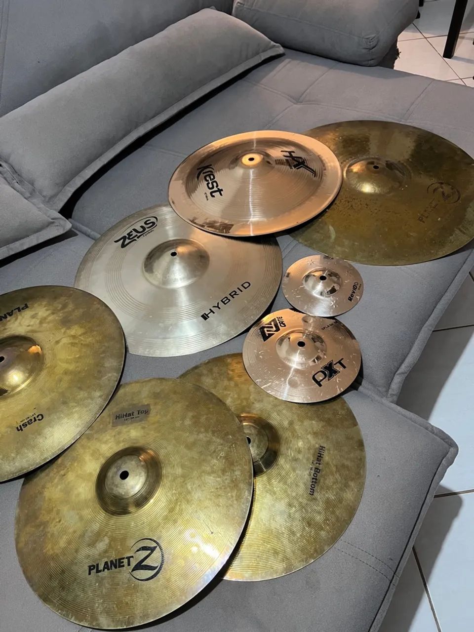 Pratos bateria 