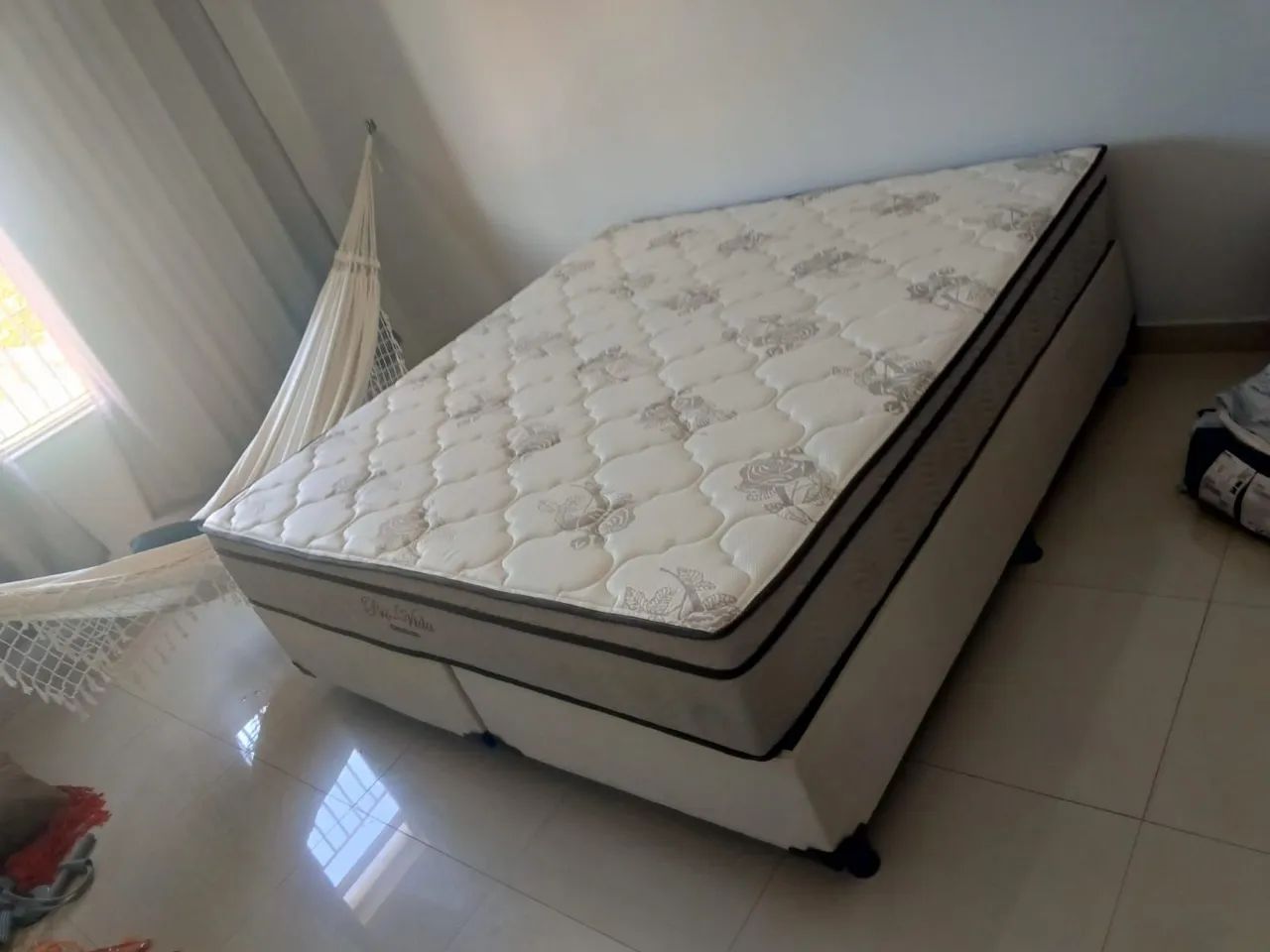 Cama super king com colchão pro Vida Ortobom  - Foto 2