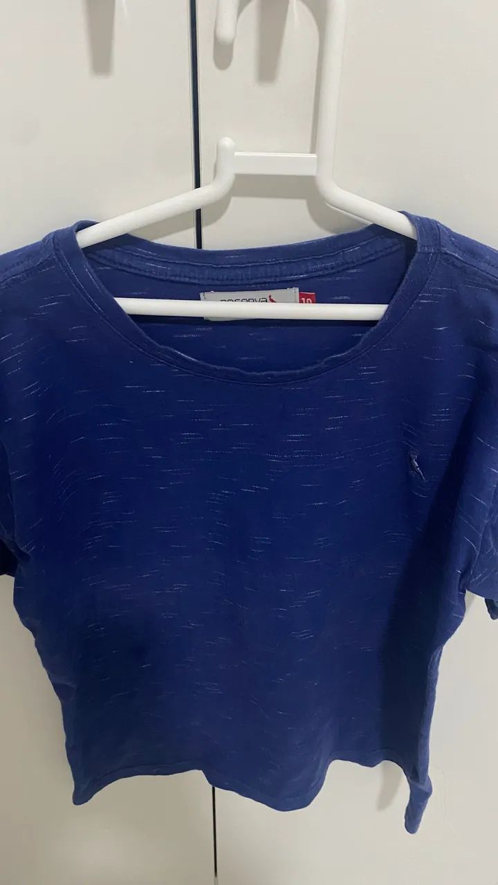 Camisa Reserva Mini TAM 10 anos