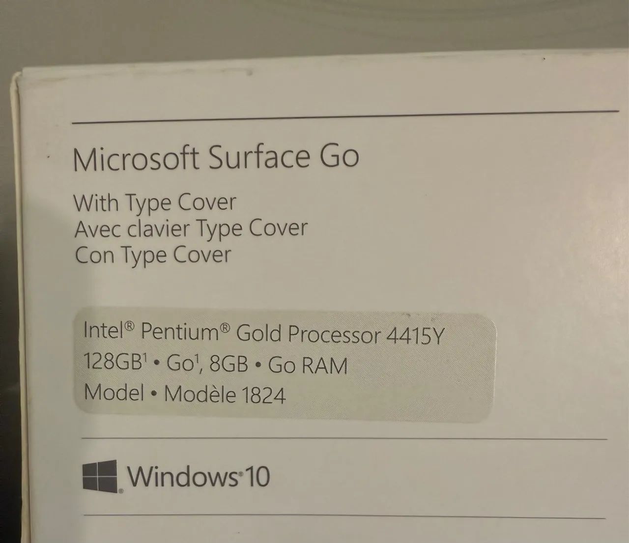 Notebook Microsoft Surface Go  - Foto 2