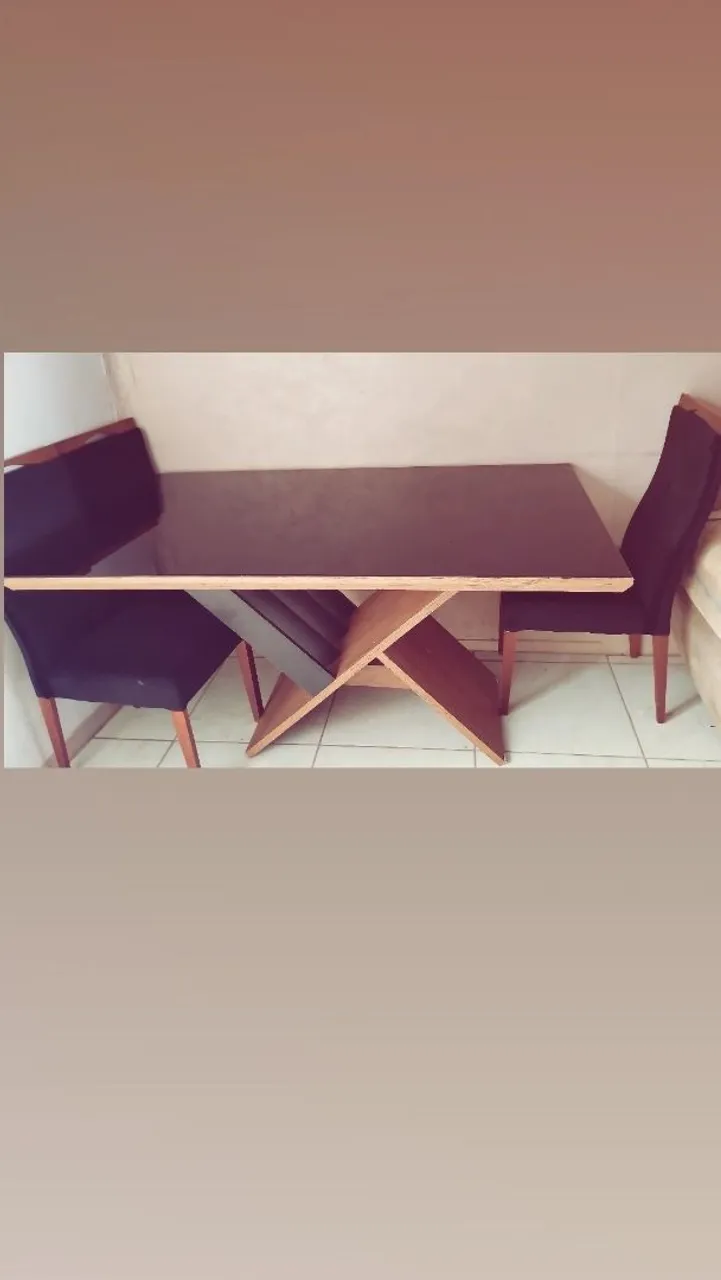 Mesa cm 6 cadeira