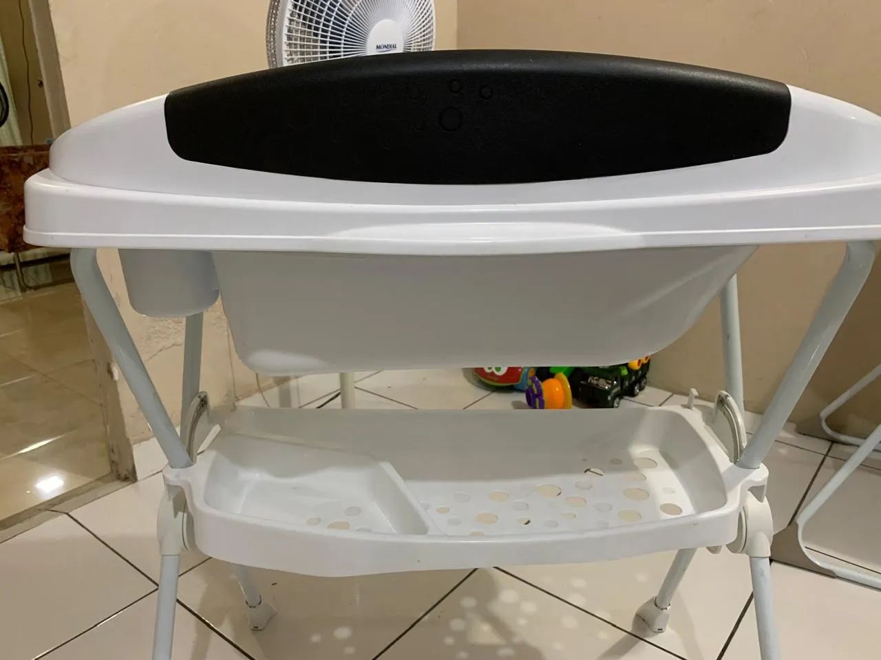 Banheira com trocador infantil