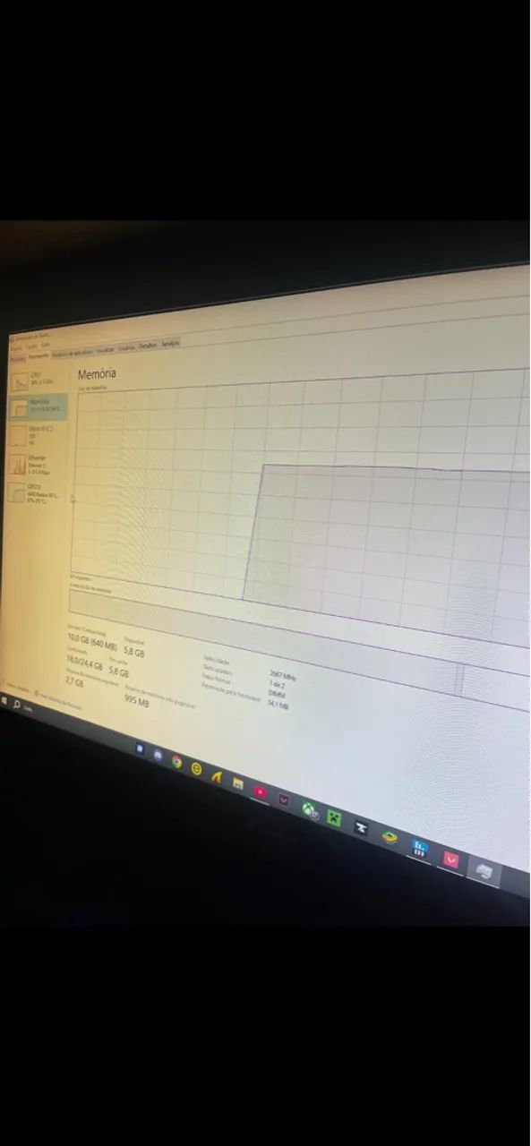 pente unico memoria ram DDR4 Knup de 16GB 2666mhz, menos de 6 meses de uso - Foto 3