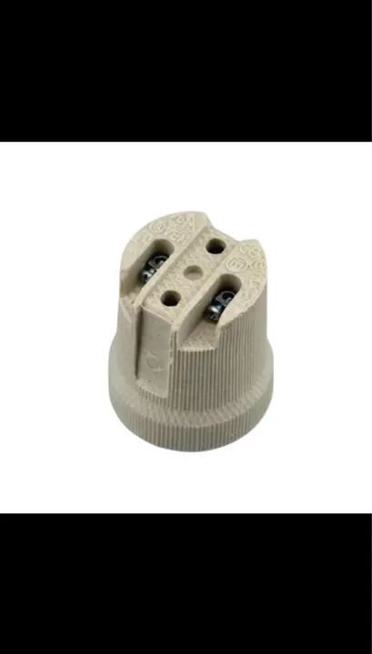 Soquetes de Cerâmica para Lâmpadas - Foto 2