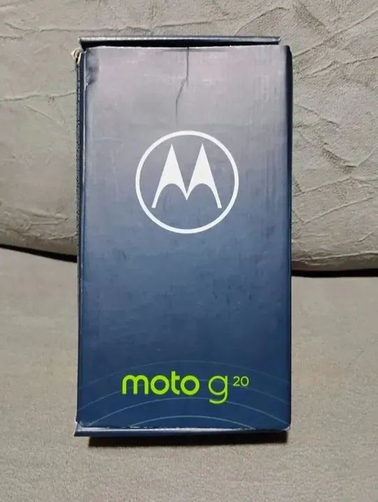 Somente Caixa vazia Moto G20 