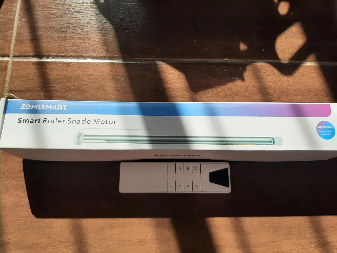 Motor de Cortina Inteligente Zemismart zigbee com bateria