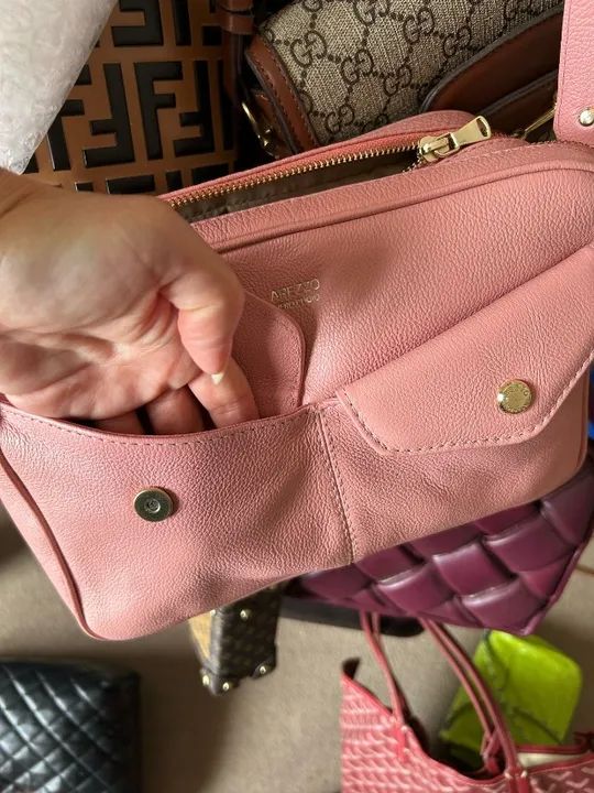 bolsa arezo em couro legítimo, novissima!  - Foto 2