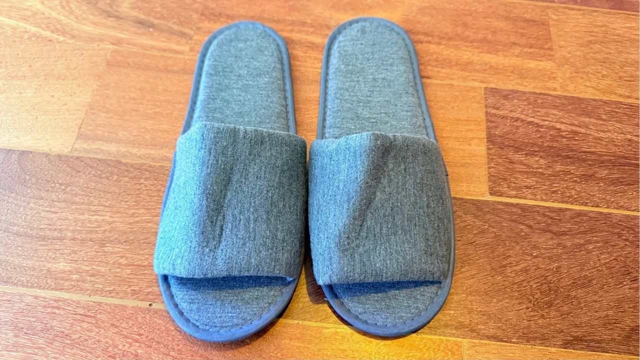 Chinelo Cinza Mescla em Tecido Macio | American Nest - Tamanho Flexível - Foto 4