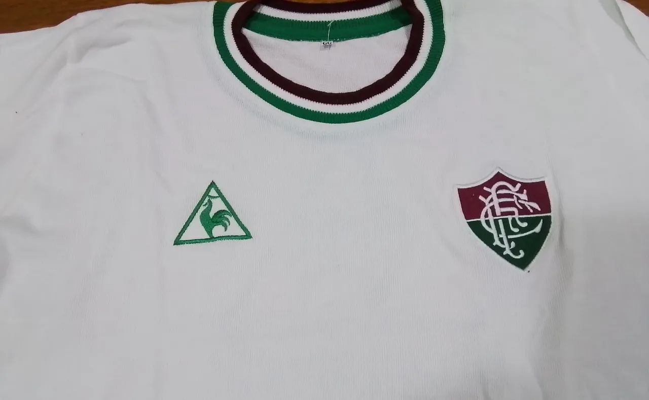 Casaco treino do Fluminense anos 80 - Tamanho M e G - Foto 2