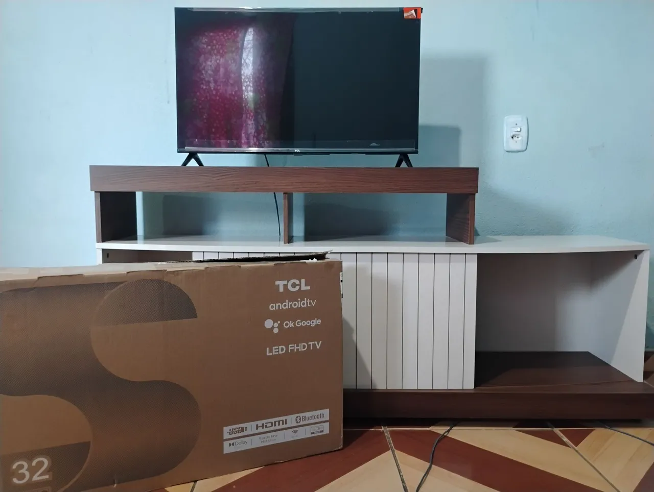 TV LED FHD TCL 32 Polegadas Android TV
