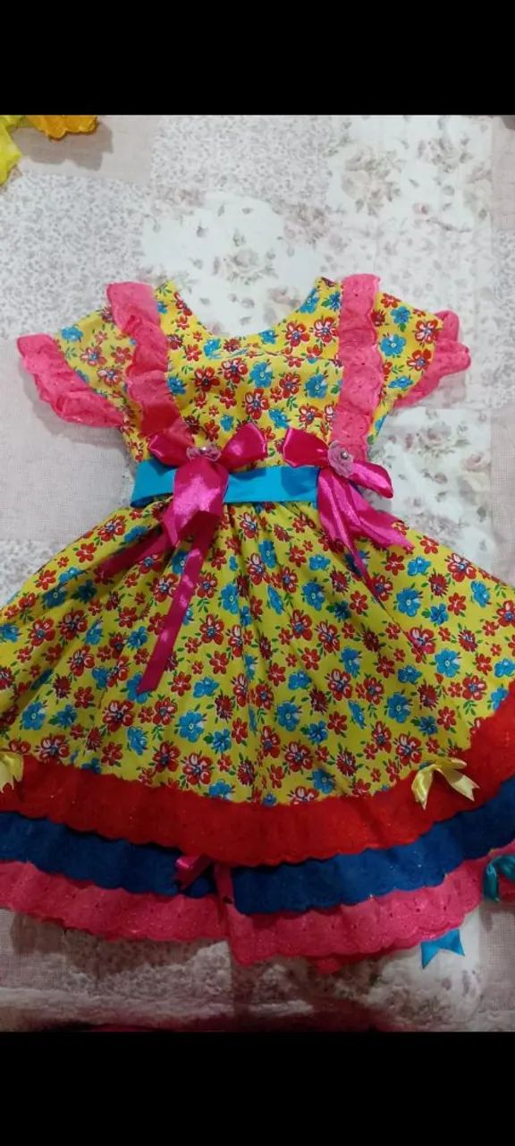 Vestido de quadrilha 