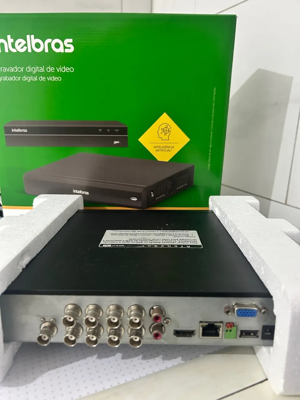 Gravador Digital de Vídeo Intelbras 8 Canais