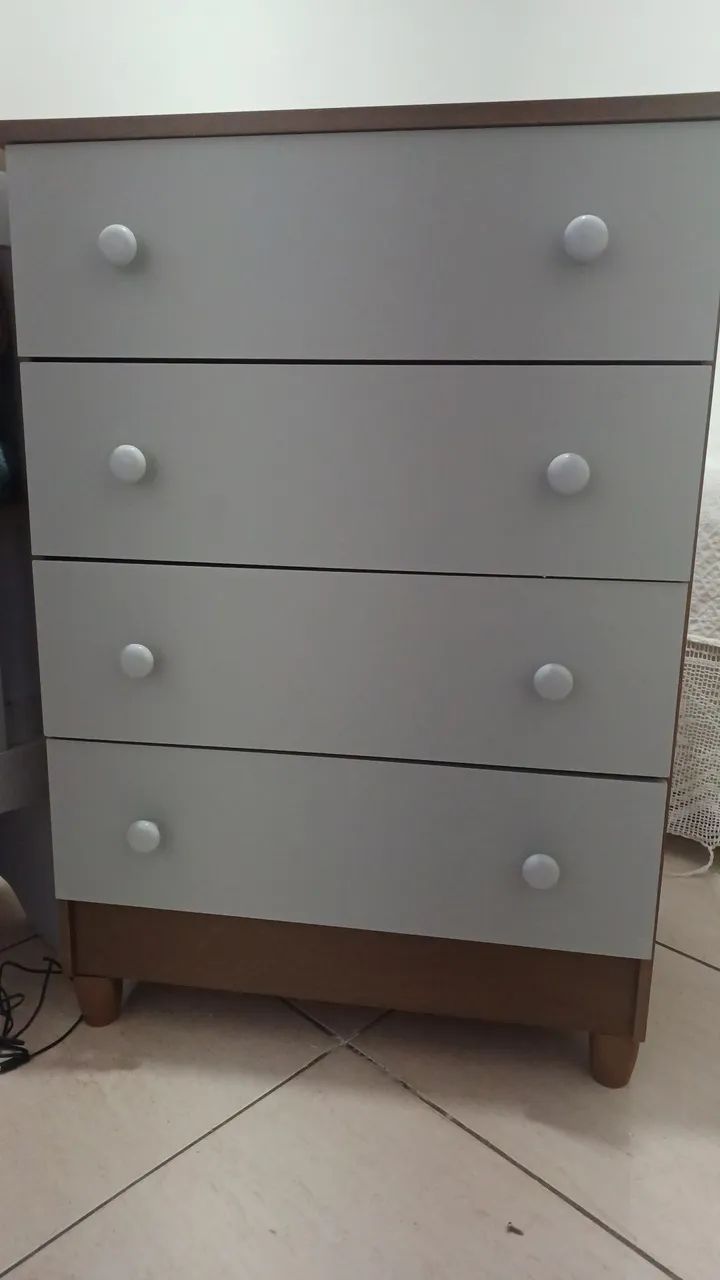 Jogo de quarto pra bebe colina - Foto 3