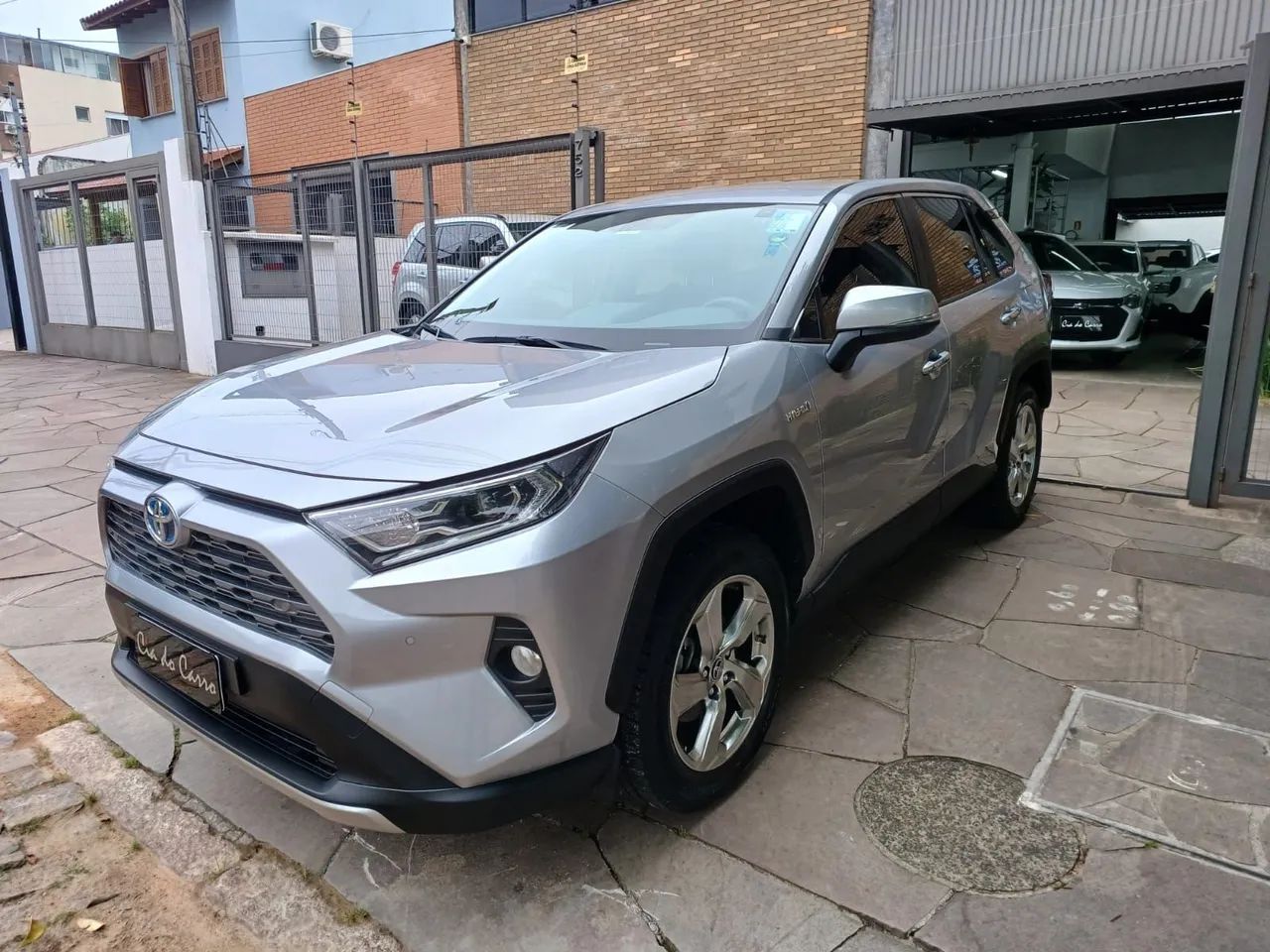 RAV4 2.5 VVT-IE HYBRID S AWD CVT 2019 ÚNICO DONO TODA REVISADA IMPECÁVEL  - Foto 3