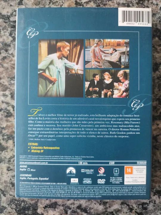 DVD O Bebê de Rosemary - Foto 2