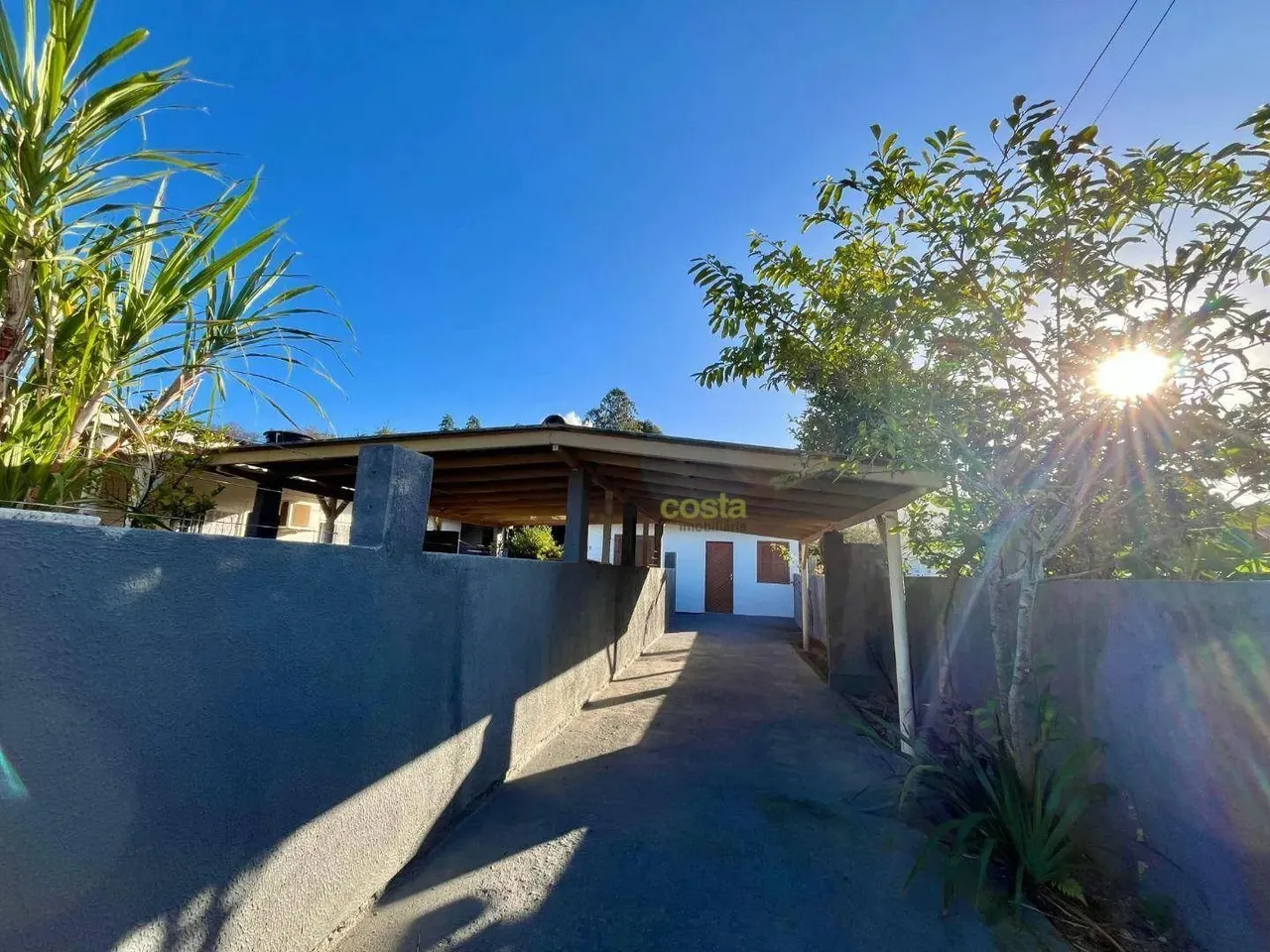 Casa com 2 dormitórios para alugar, 50 m² - Praia de Fora - Palhoça/SC