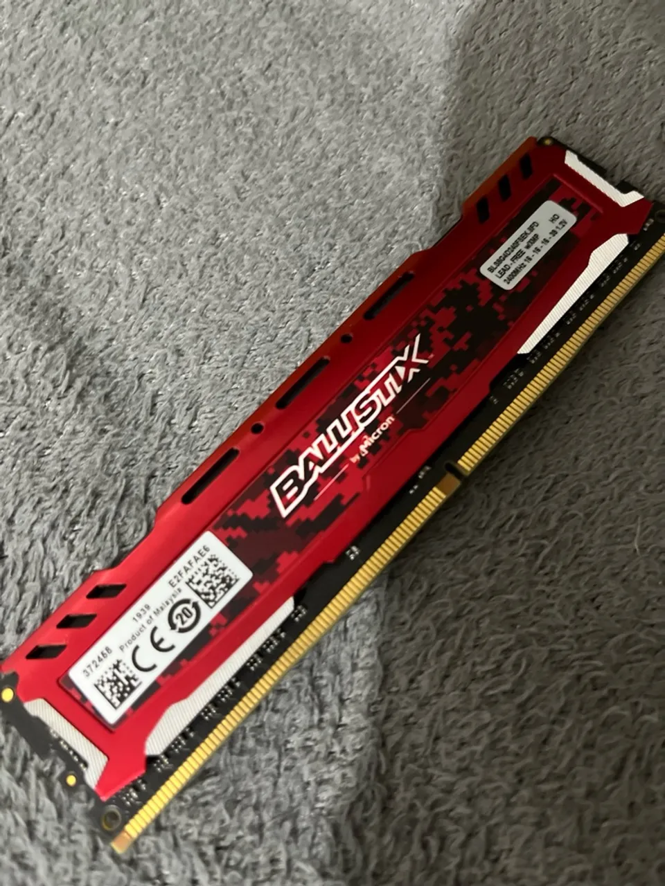 Memoria ram DDR4 ballistix 16GB