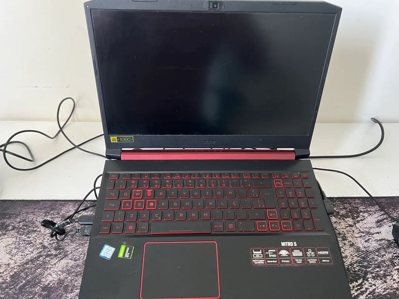 VENDO NOTEBOOK GAMER ACER NITRO 5