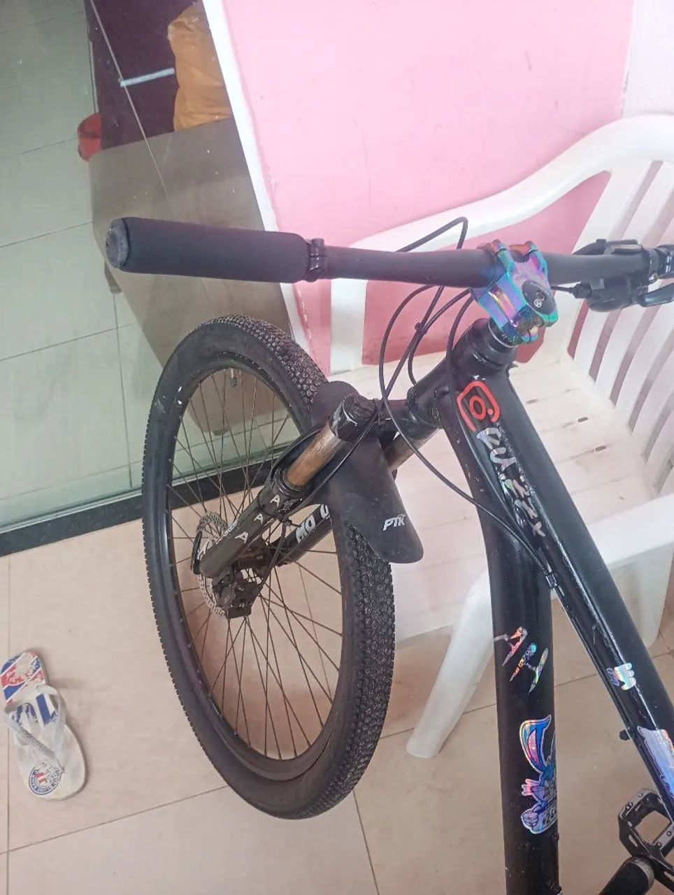 Bicicleta aro 29 com macha - Foto 2