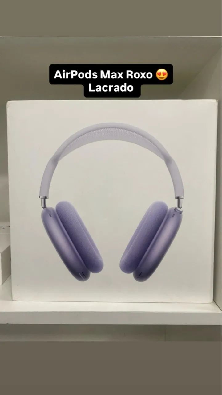 AirPods Max Roxo Lacrado