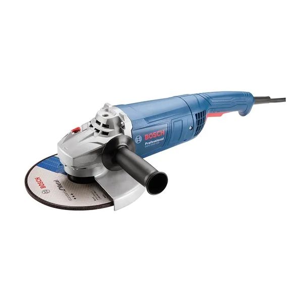 Esmerilhadeira Angular Bosch GWS 2200-230 VULCANO Elétrica 9" 2200W 220V - Foto 4