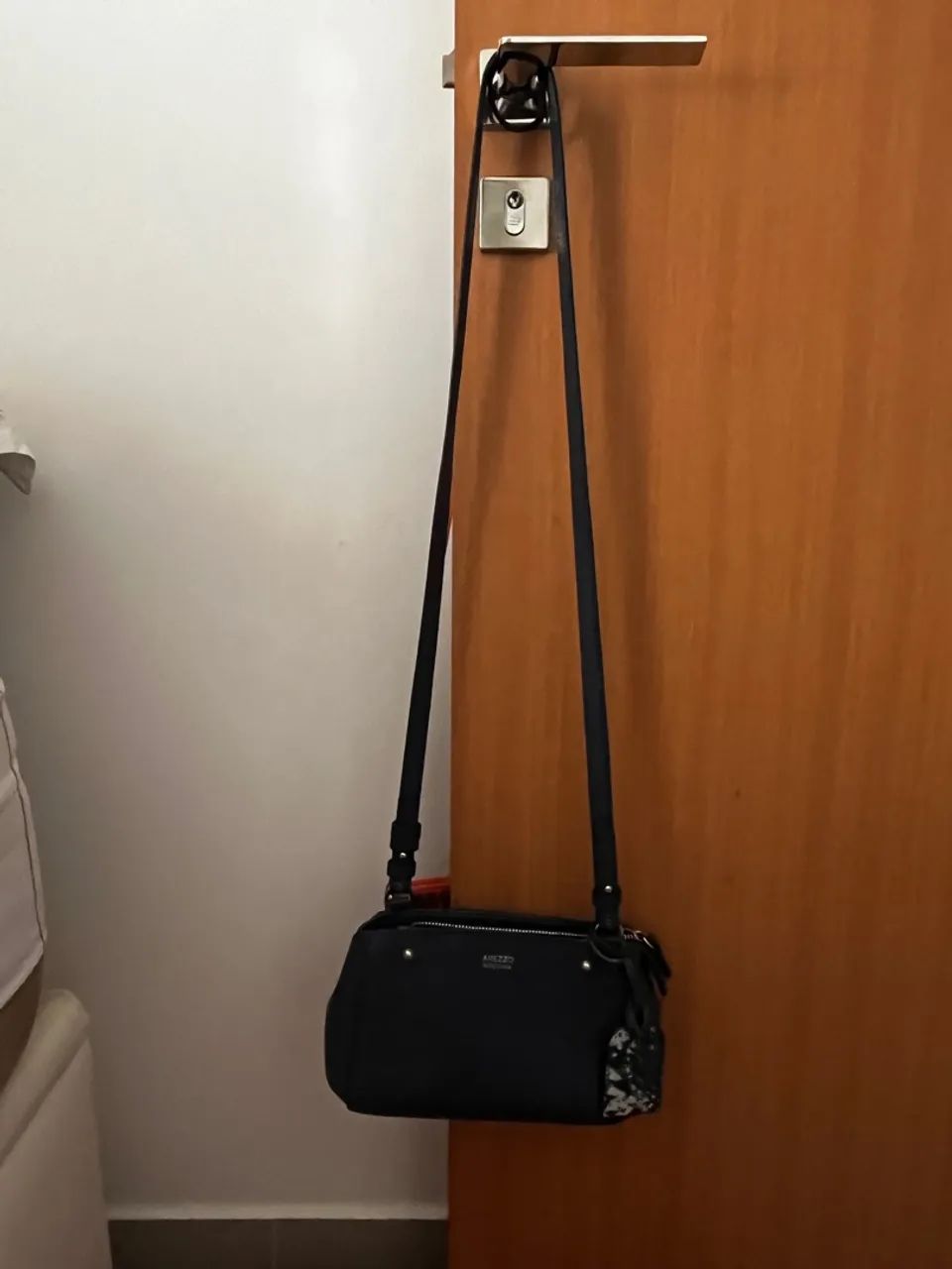 Bolsa Arezzo em couro legítimo navy blue - Foto 2