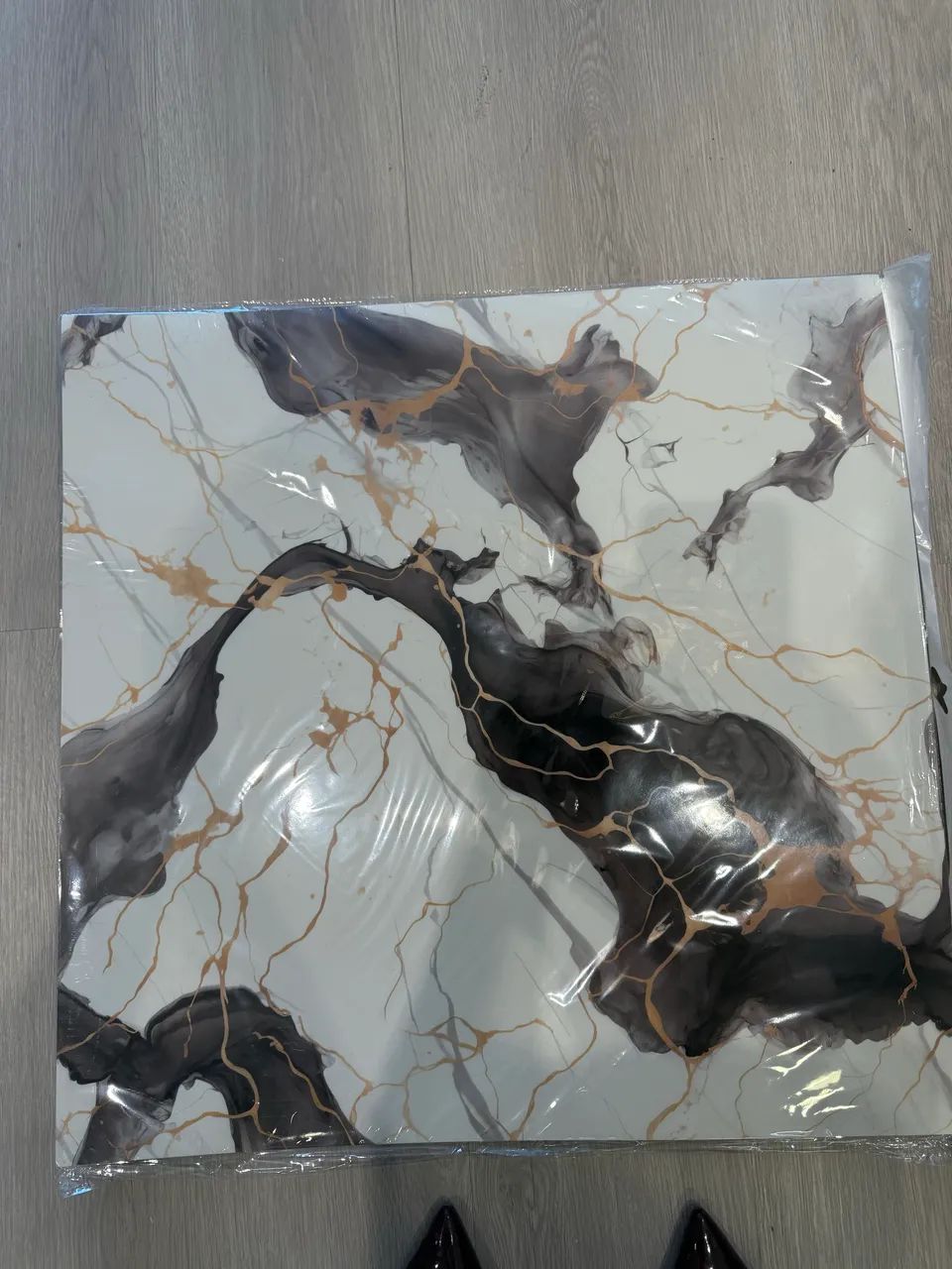 Placas Adesivas para parede Marmorizada - Foto 2