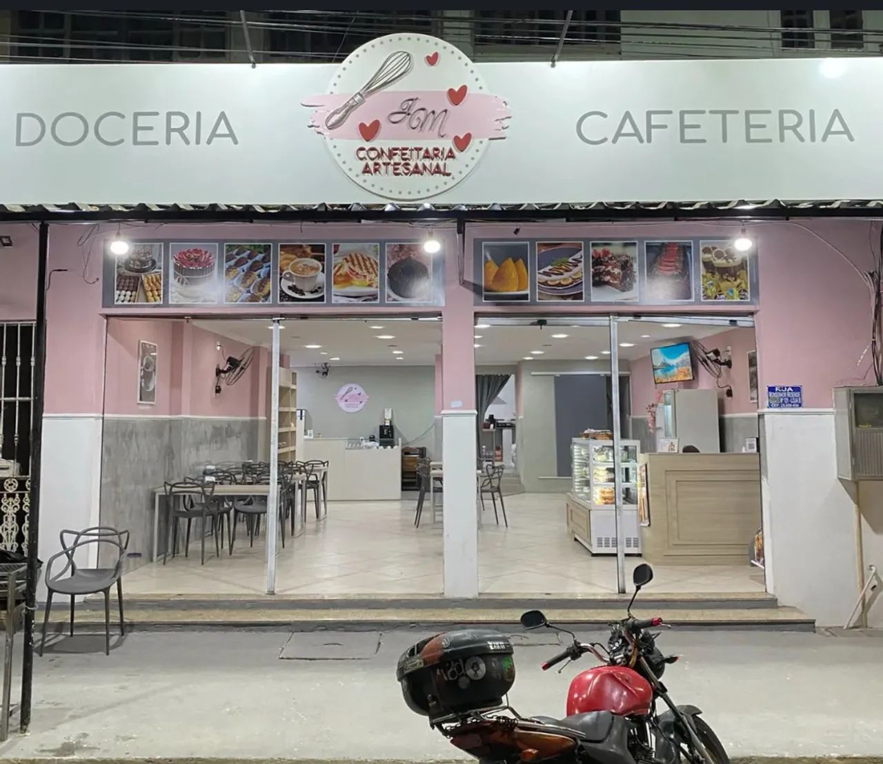Passo Confeitaria e Cafeteira completa. 