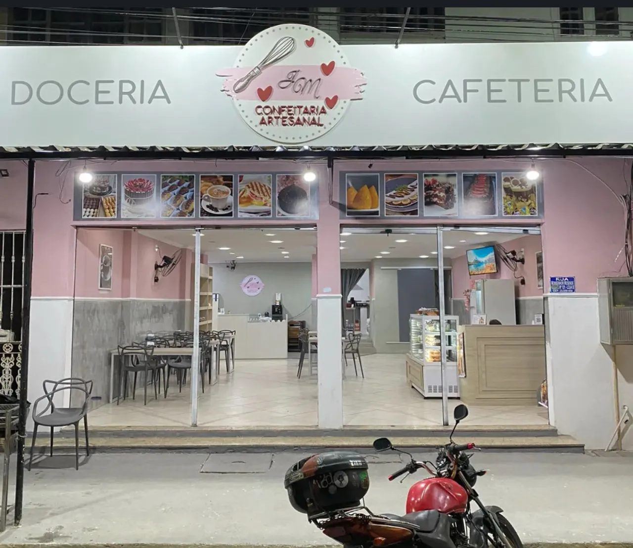 Passo Confeitaria e Cafeteira completa.