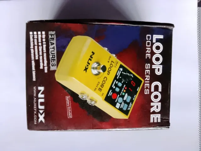 Pedal de Loop Nux Original - Novo.