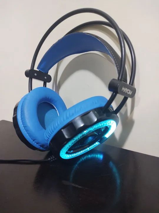 Headset Gamer com LED RGB