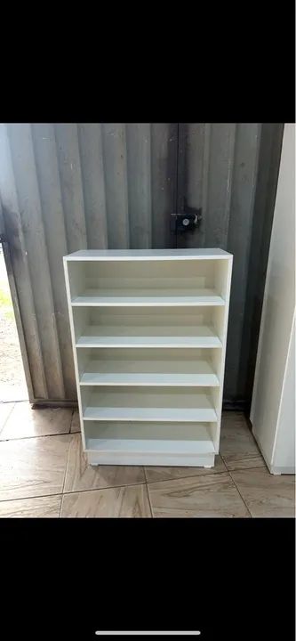 Sapateira branco com 6 prateleiras - Foto 2