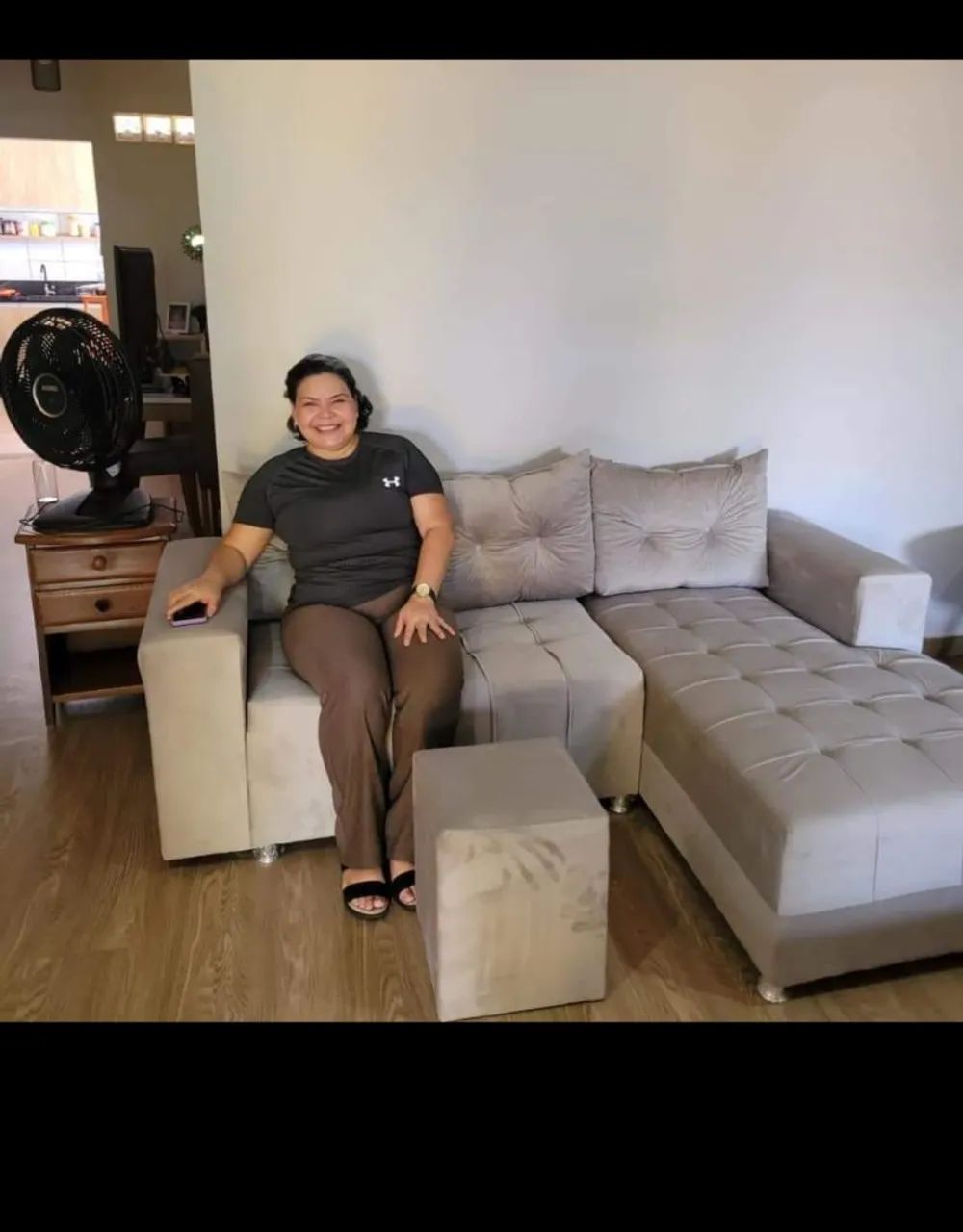 SOFÁ CHEISSE 3 LUGARES ENTREGA GRÁTIS 
