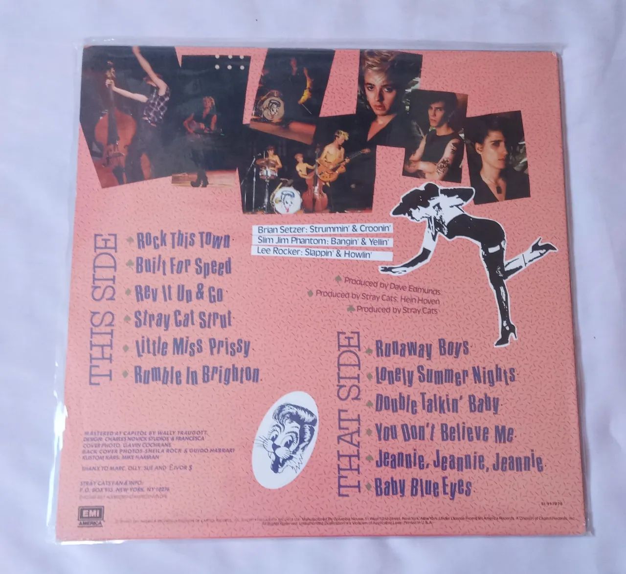 LP Stray Cats - Built For Speed (EUA) - Foto 4