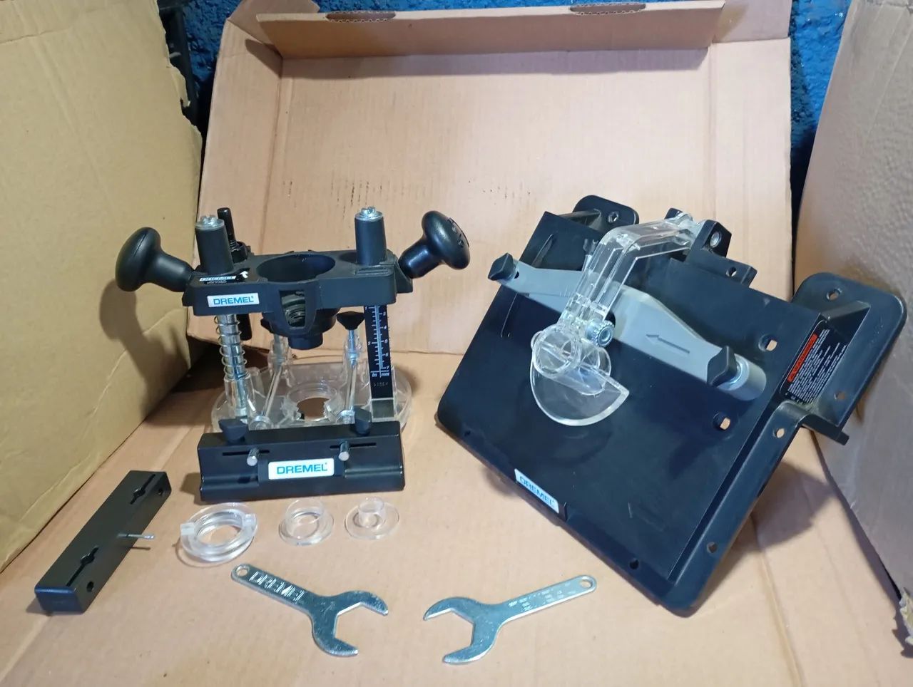Base p/ tupia e mesa p/ fresar (DREMEL) - Foto 4