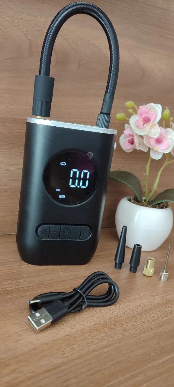 Mini compressor de ar portátil  - Foto 3
