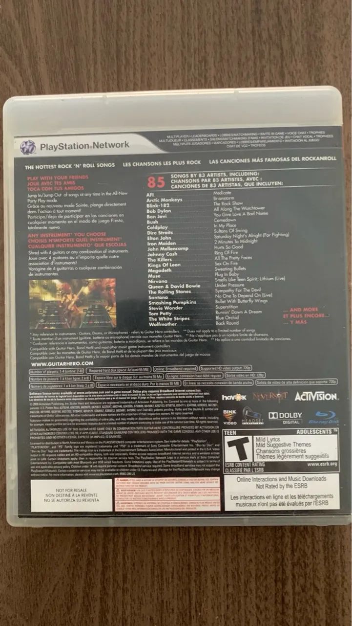Guitar Hero 5 - PS3 - Foto 3