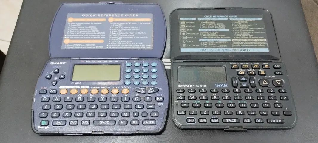 Agenda eletrônica Sharp (2 agendas)