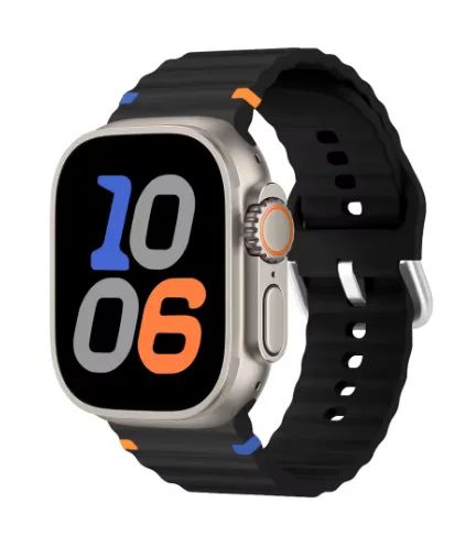 Pulseira de silicone pra AppleWatch 42 a 49mm - Foto 2
