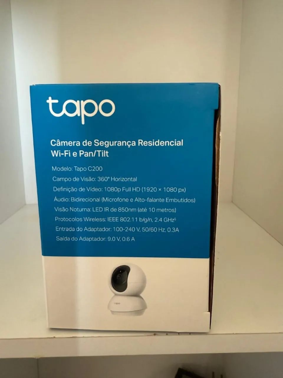Câmera de Segurança Residencial Wi-fi Tapo 1080p Full HD - Foto 3
