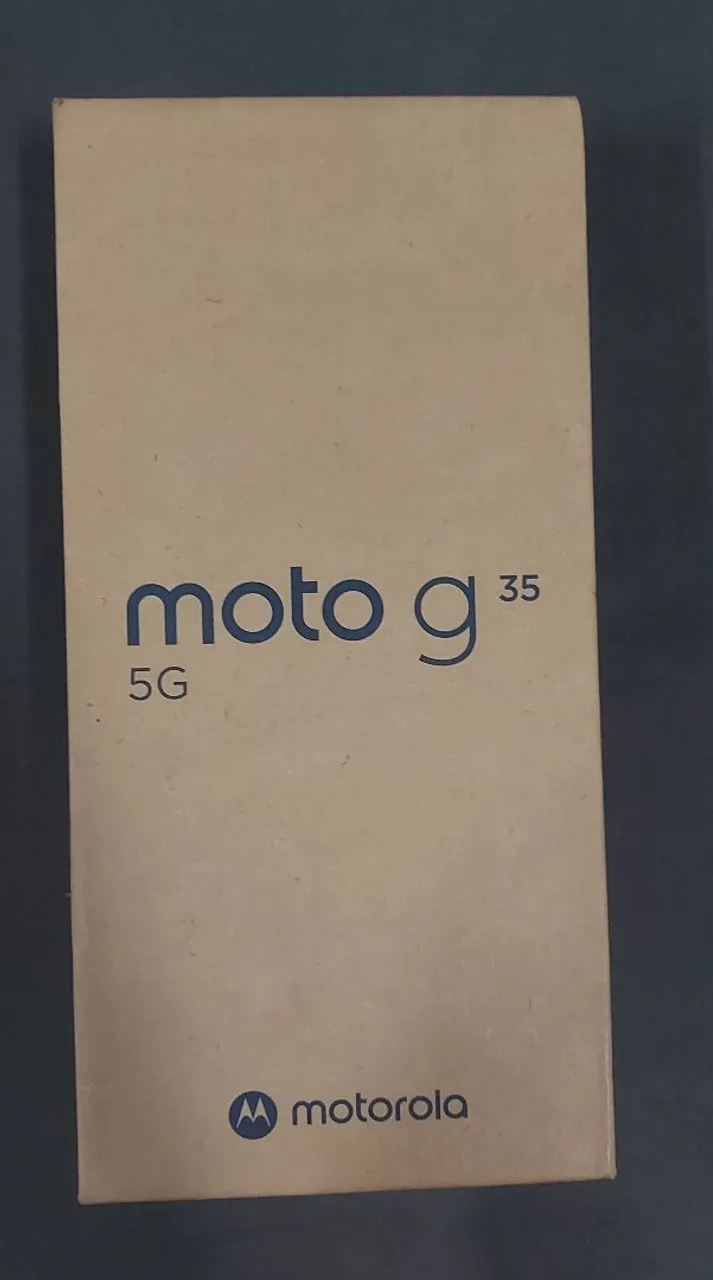 celular moto G35 5G 256gb novo lacrado nunca foi usado