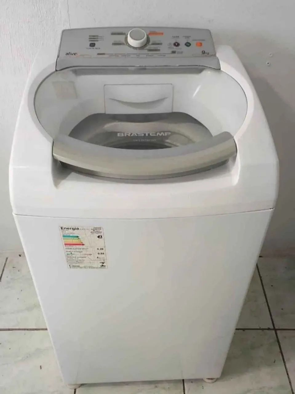 Máquina de Lavar Brastemp Alive 9kg 110v 3 meses de garantia 