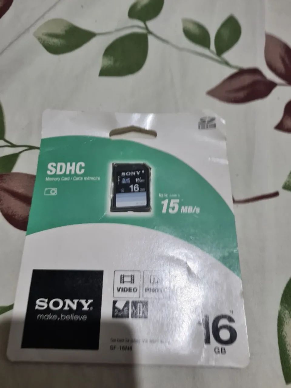 cartão de memória sony 16 gb