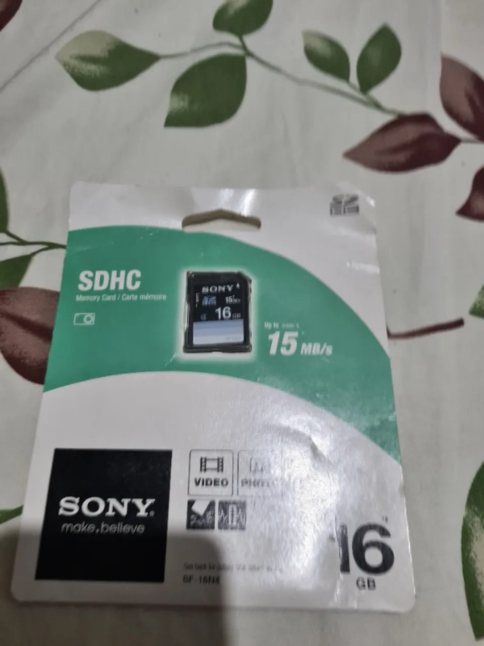 cartão de memória sony 16 gb