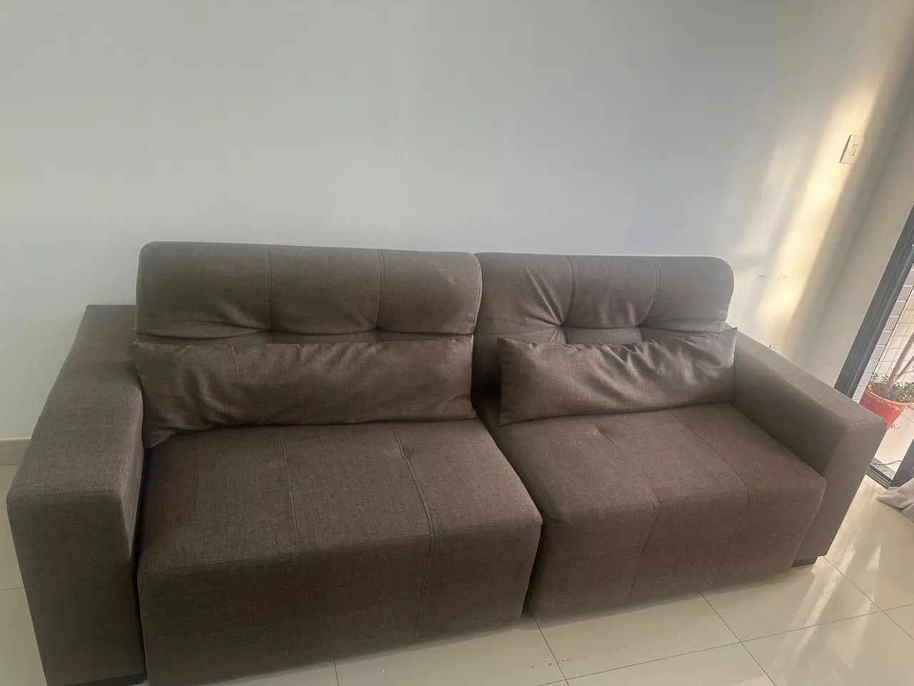 Sofá retrátil em ótimo estado! - Foto 6