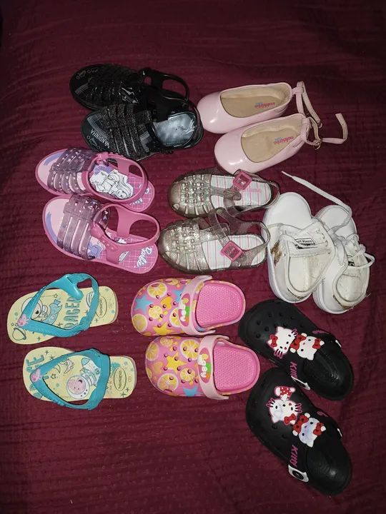 Sapatos e sandálias para bebê - Diversos modelos