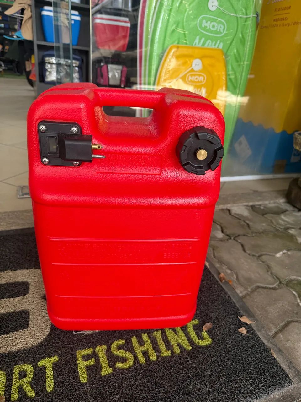 MOTOR DE POPA HIDEA 30HP 2 TEMPOS PARTIDA ELÉTRICA 9 horas de uso na garantia  - Foto 3