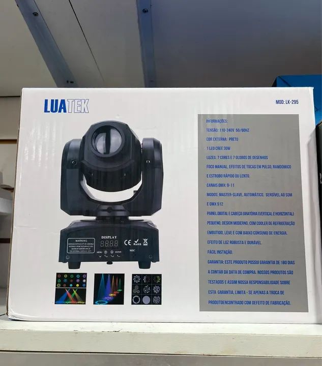 Iluminador LED Luatek LK-295 - Novo!