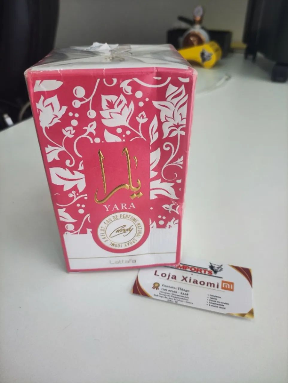 perfume yara candy arabe lattafa original - venha conhecer na loja